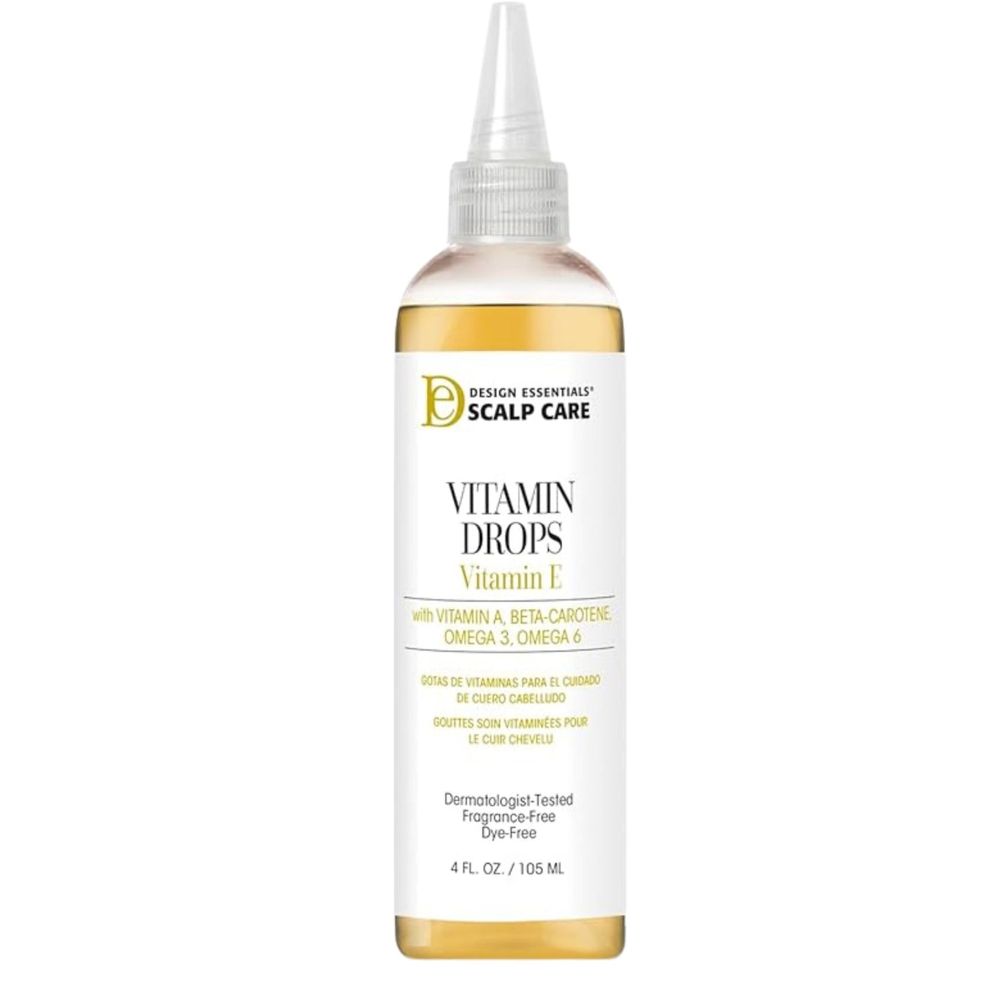 Design Essentials Scalp & Skin Vitamin Drops 4oz