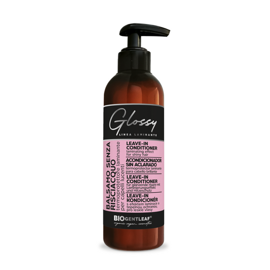 Bio Gentleaf Acondicionador Sin Aclarado Leave In Glossy Laminante Para Cabello Brillante 200ml
