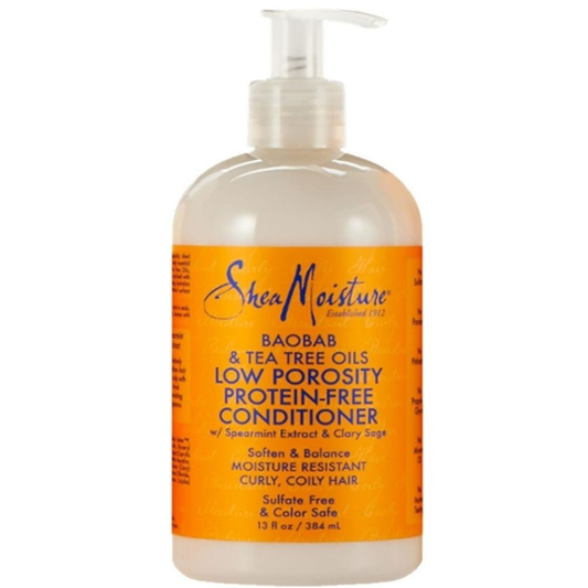 Shea Moisture Low Porosity Protein Free Acondicionador 384ml/13oz