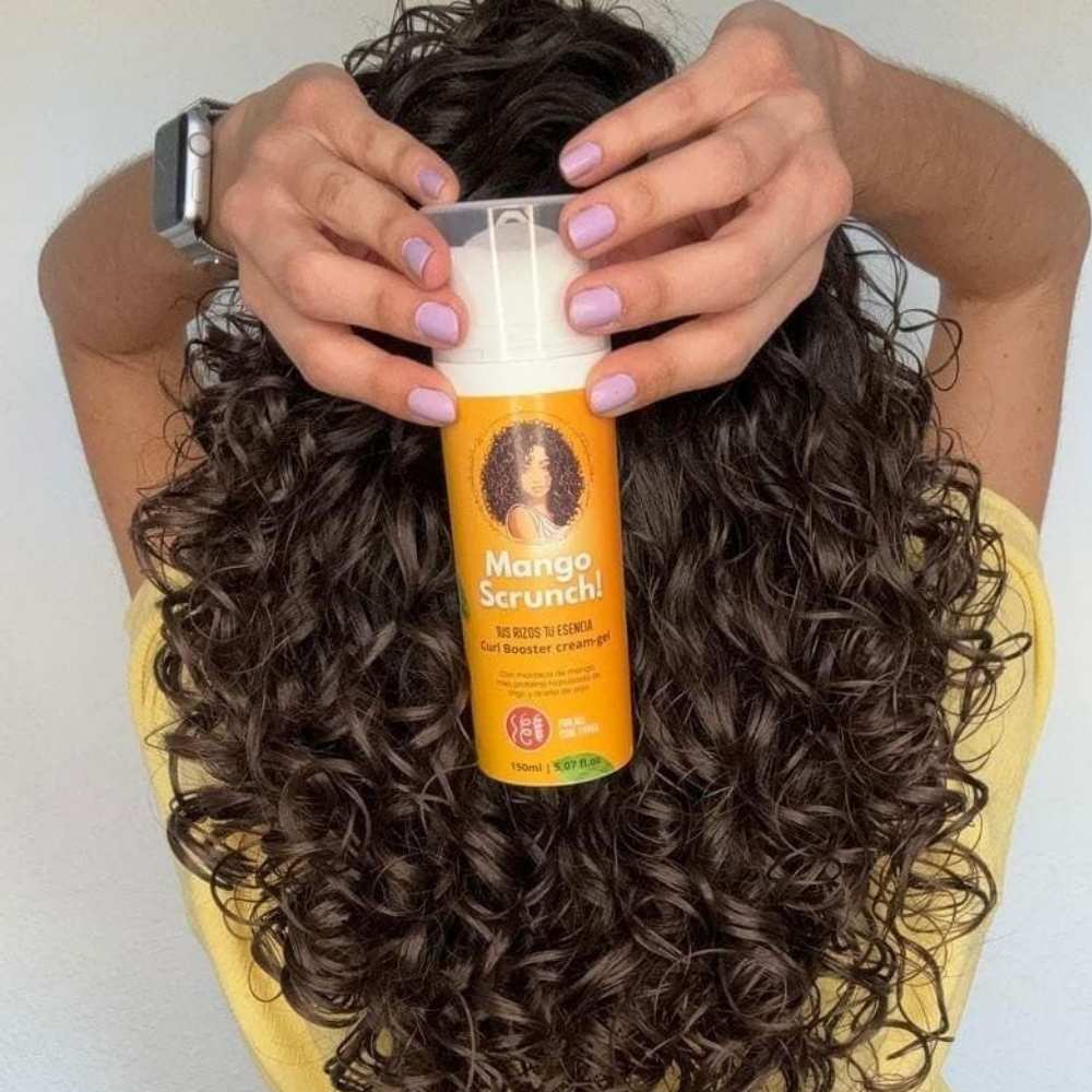 Anira Curls Mango Scrunch Curl Booster Cream-Gel