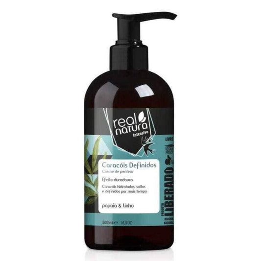 Real Natura Caracóis Definidos Creme de Pentear 500ml