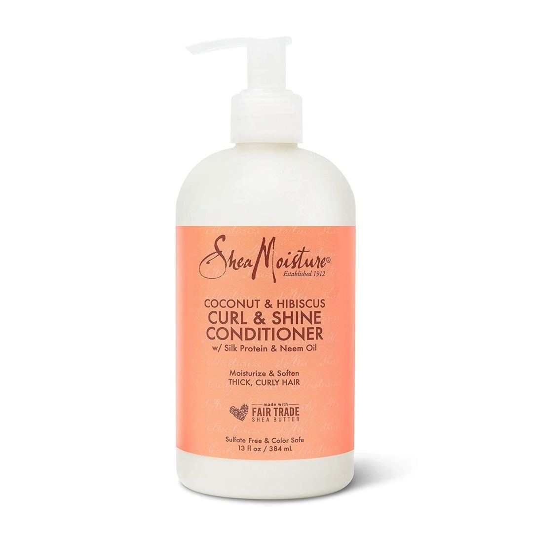 Shea Moisture Coconut & Hibiscus Curl & Shine Conditioner 384ml