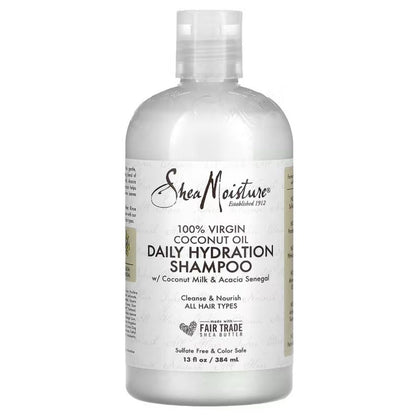 Shea Moisture 100% Virgin Coconut Oil Daily Hydration Champú 384ml