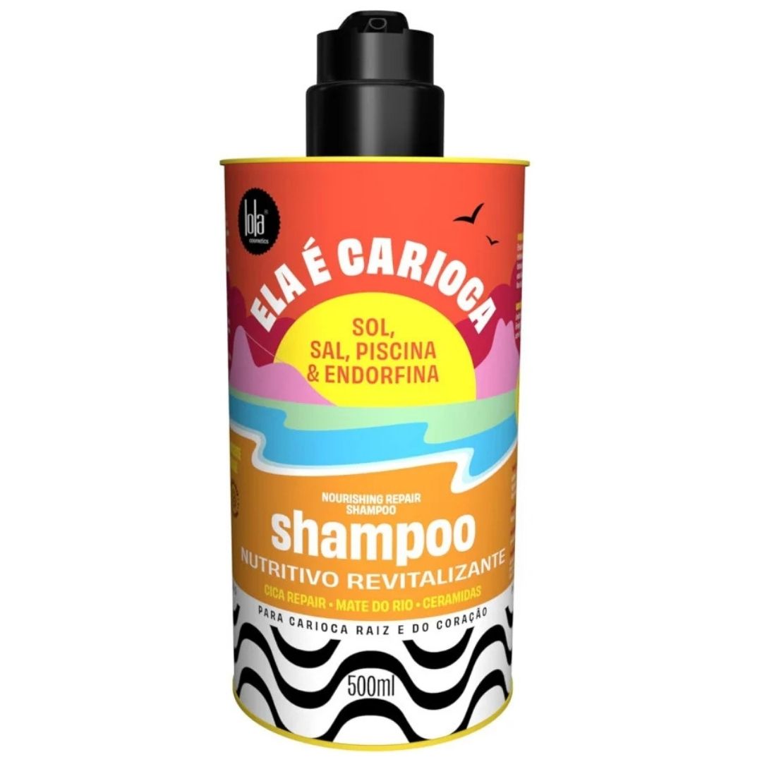Lola Cosmetics Ela É Carioca Shampoo Nutritivo Revitalizante 500ml