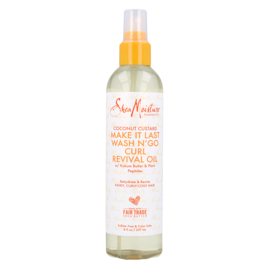 Shea Moisture Coconut Custard Wash N´Go Curl Revival Aceite 237ml