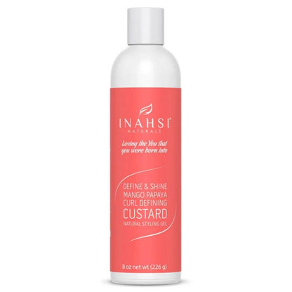 Inahsi Naturals Define & Shine Mango Papaya Curl Defining Custard